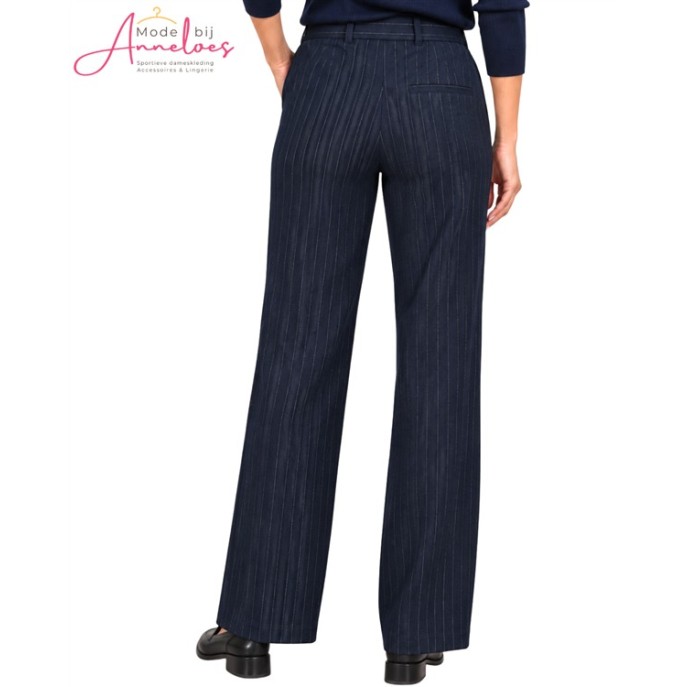 Barbara Lebek broek 15505062-870 donker blauw